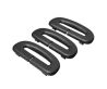 3x ABS Injection Parcel Shelf Seatbelt Bezel Trim Black For Ford Falcon FG FG-X