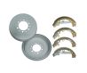 Rear Brake Shoes and Brake Drum set for Toyota Hilux 4WD KUN25 KUN26 GGN25 05-18