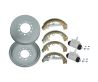 Rear Brake Shoes+ Drums + Wheel Cylindersfor Toyota Hilux 4WD KUN25 KUN26 GGN25