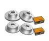 FULL SET Front and Rear Brake Rotors and Brake Pads for COMMODORE VT VX VY VZ