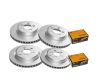 FULL SET Front and Rear Brake Pads Disc Rotors for Ford Territory SX SY SZ TX
