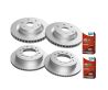 F+R Brake Rotors Bendix Pads for Toyota Landcruiser Prado 150 KDJ GRJ GDJ