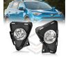 Full Set Fog Light Spot Driving Lamp KIT For Toyota RAV4 RAV-4 40 Series 15~18