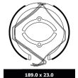 Handbrake SHOE