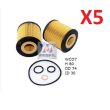 5 x Wesfil Oil Filters WCO7