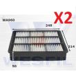 2x Wesfil Air Filters  WA960