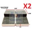 2x Wesfil Cabin Air Pollen Filters WACF0038
