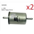 2 x Wesfil Fuel Filters WZ200