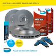 F+R Brake Rotors Bendix Pads for Toyota Landcruiser Prado GRJ KDJ 125 RZJ KZJ120 F+R Brake Rotors Bendix Pads for Toyota Landcruiser Prado GRJ KDJ 125 RZJ KZJ120