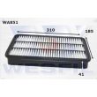Wesfil Air Filter WA851 for Toyota Avalon MCX10R Camry MCV20 SDV10 SXV20