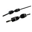PAIR CV Joint Drive Shafts for Holden TF Rodeo 2.6L Petrol 2.8L Diesel 1988-2003