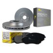 Front Brake Pads and Disc Rotors Set for Ford COURIER 2.6L AUTOMATIC 2004 -