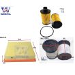 Wesfil Oil Air Fuel Filter Service Kit for Jeep Grand Cherokee WK 3.0 2011-10/2013