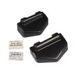 GENUINE Toyota LandCruiser 70 75 series Ute Folding Windscreen Hinge Cover Set