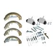 Rear Brake Shoes+ Wheel Cylinders and Kit for Toyota Hilux 4WD KUN25 KUN26 GGN25