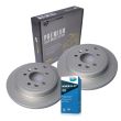 Rear Bendix Brake Pads and Disc Rotors for Ford Falcon BA BF FG