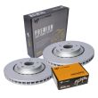 Front Brake Pads and Disc Rotors Set for Toyota KLUGER GSU40R GSU45R 07-14