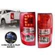 Pair LH+RH Tail Light Rear Lamp With LED For Holden Colorado RG 2012~2020 Ute Pair LH+RH Tail Light Rear Lamp With LED For Holden Colorado RG 2012~2020 Ute
