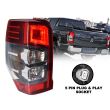 LH Left Tail Light Rear Lamp LED For Mitsubishi Triton MR 18~23 GLX