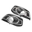 Set LH+RH Fog Light Bezel Cover Chrome For Ford Falcon FG Series 2 MKII G6 11-14