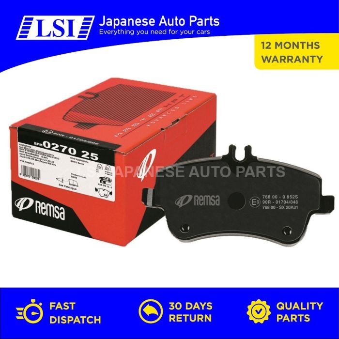 Remsa Brake Pads Rear Honda