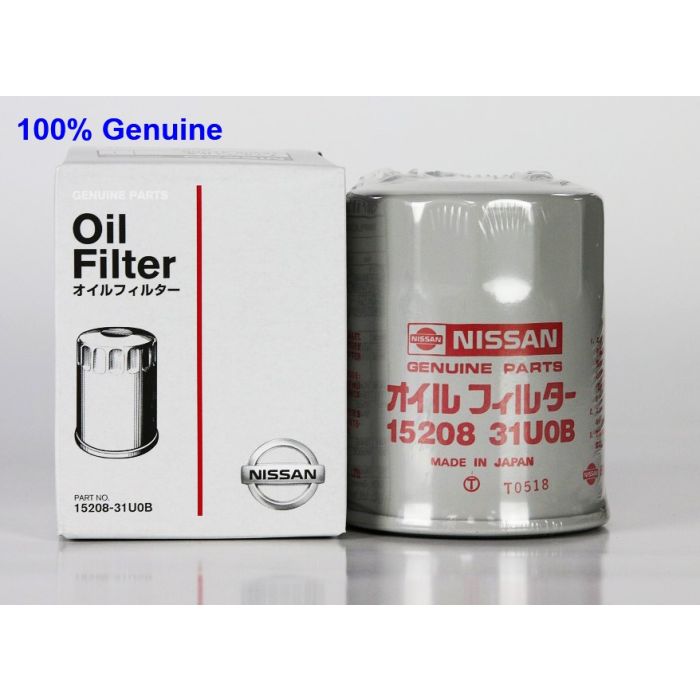 1x Genuine Nissan Oil Filter Z547 15208-31U0B