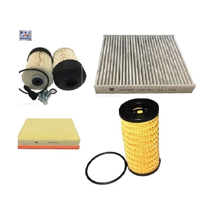 Wesfil Oil Air Filter Set for Nissan Navara NP300