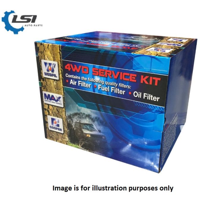 Wesfil Oil Air Filter Set for Toyota Landcruiser VDJ76 78 79