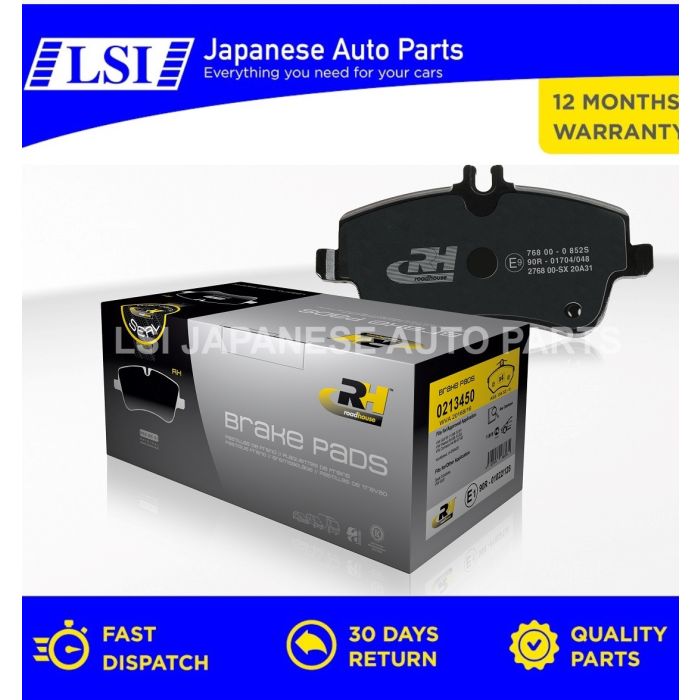 Front Roadhouse Brake Pads for Volvo 296mm Discs