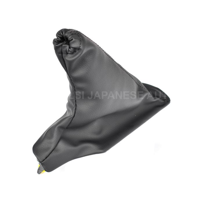 Black Leather Hand Brake Boot Cover for Ford Falcon