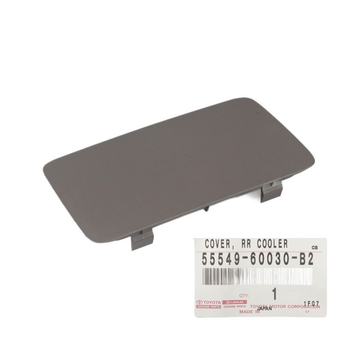 GENUINE Toyota LandCruiser 100 105 Series Rear Grey Central Console Hole Cover 55549-60030-B2