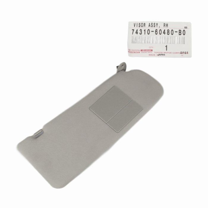 Genuine Toyota LandCruiser HZJ80 HDJ80 FZJ80 Right RH Sun Visor 74310-60480-B0