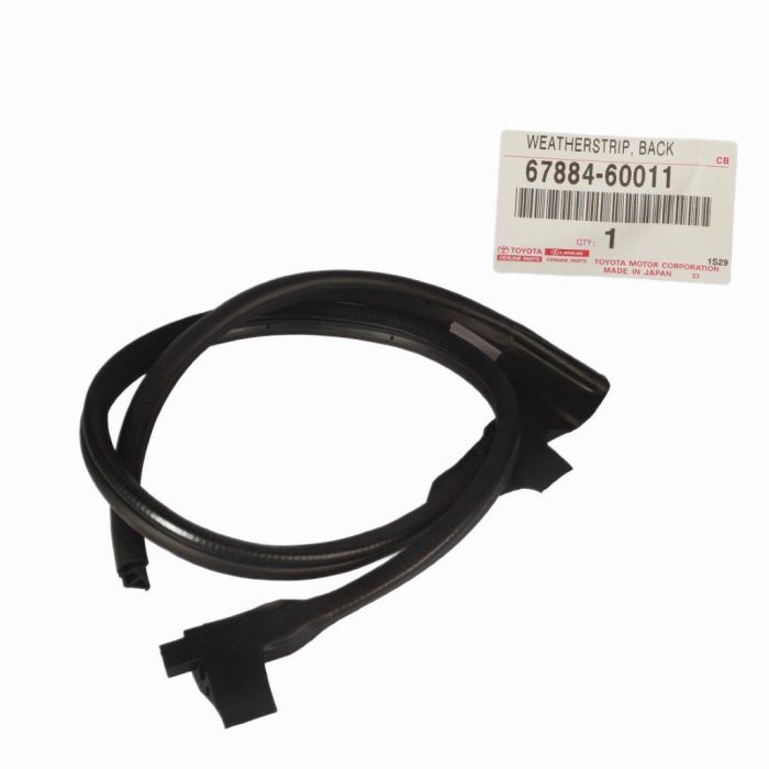 Genuine Toyota LandCruiser 80 Series HDJ RH Back Barn Door Vertical Weatherstrip 67884-60011