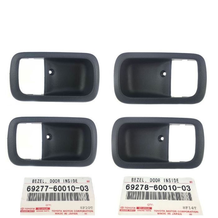 GENUINE Toyota LandCruiser 80 Series Door Bezel Inner Grey Set of 4