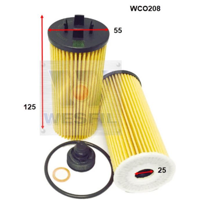 Wesfil Oil Filter for Mini WCO208