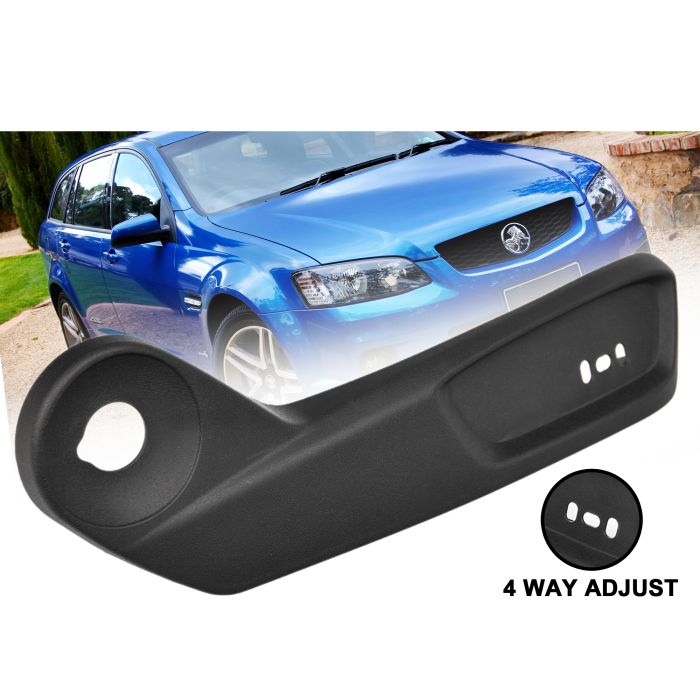 RH Front Driver Side Seat Trim Plastic Cover 4 Way Black For Holden Commodore VE