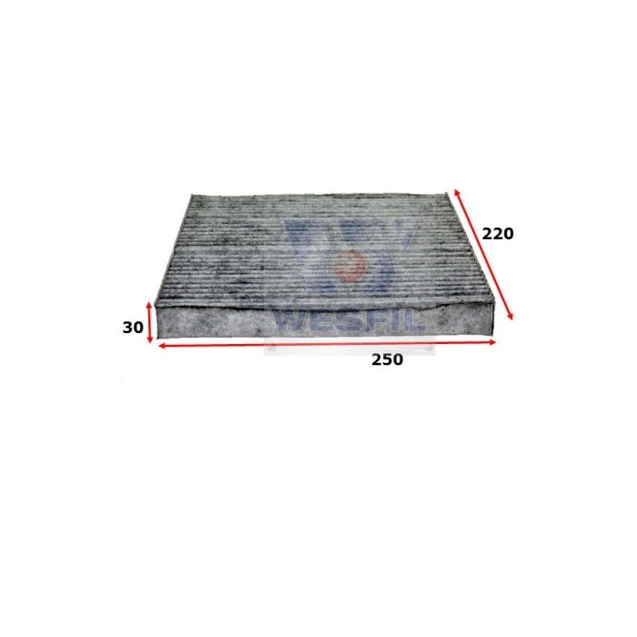 1 x Wesfil Cabin Air Pollen Filter WACF0050