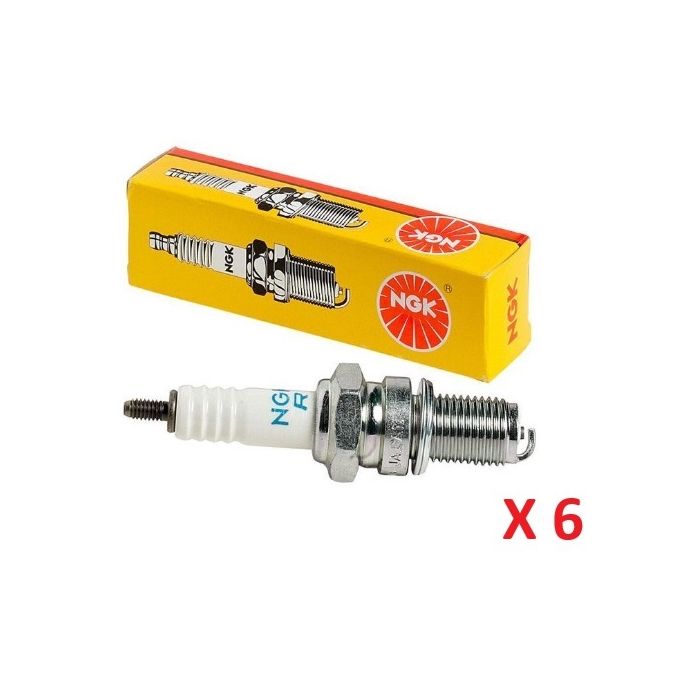 6 x NGK Iridium Spark Plugs SILZKFR8D7S