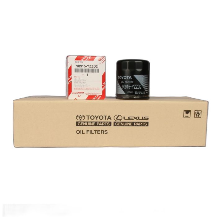 10 x Toyota Genuine Oil Filter 90915-YZZD2 suits Hiace RZH TRH KDH Hilux Landcruiser Prado Camry