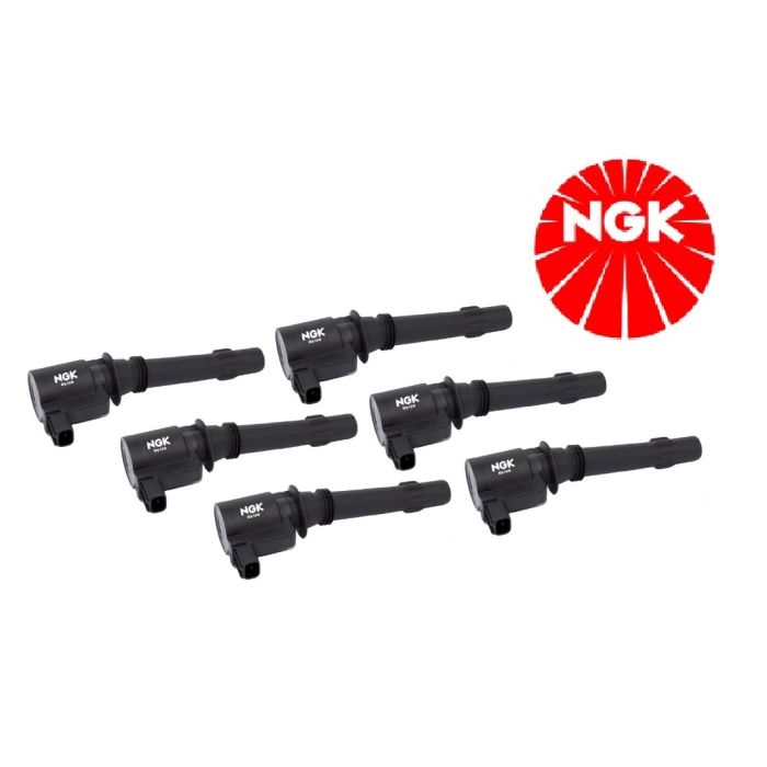 NGK set of 6 x Ignition Coil for BA BF Falcon & Territory SX SY U5138
