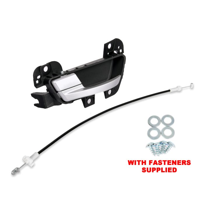 Ford Falcon FG FG-X FRONT LH Left Inner Door Handle Satin + Door Lock Cable