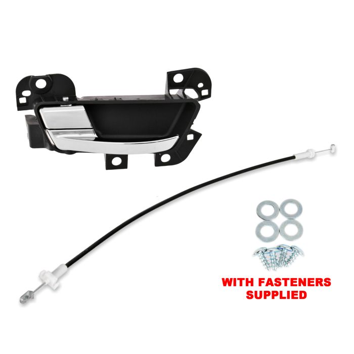 Ford Falcon FG FG-X FRONT LH Left Inner Door Handle Chrome + Door Lock Cable