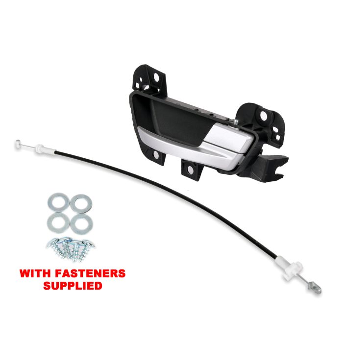 Ford Falcon FG FG-X FRONT RH Right Inner Door Handle Satin + Door Lock Cable