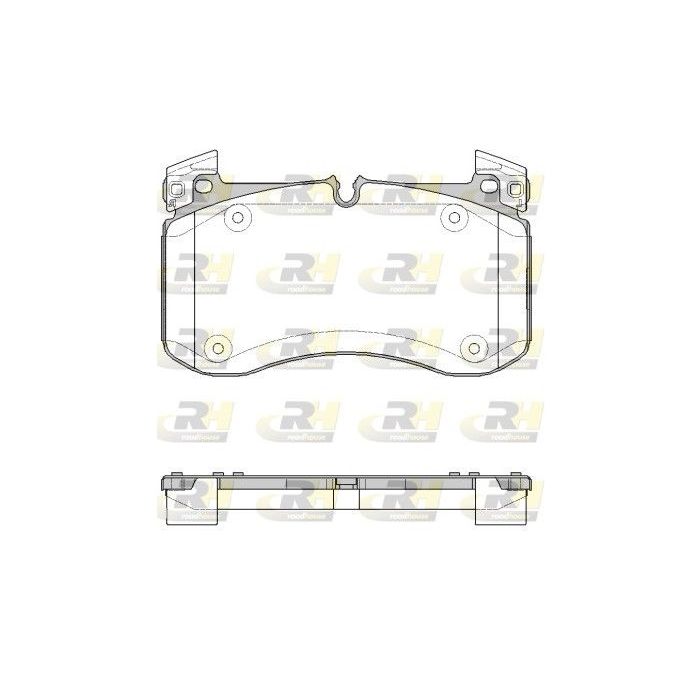 Front High Tempearture OE Brake Pads set for Mercedes Benz G63 AMG Wagon