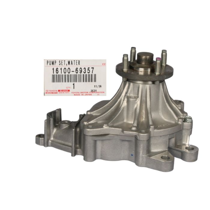 Genuine Toyota Prado 120 Series KZJ 1KZ 3.0 Diesel Water Pump With Gasket 16100-69357