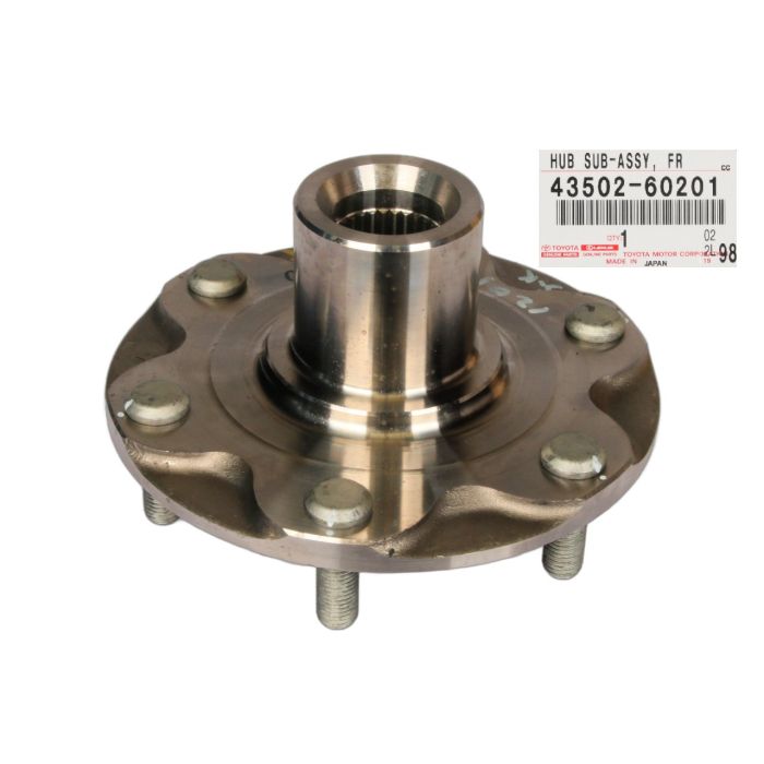 Genuine Toyota Front Wheel Axle Hub for Prado 120 150 Series Hilux GUN125 126 43502-60201