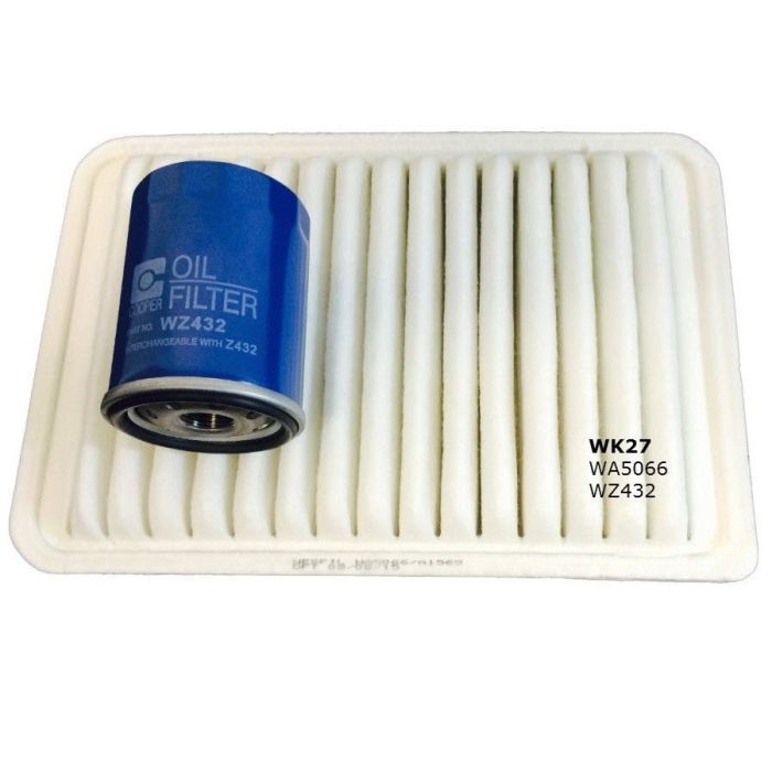 Wesfil Air Oil Filter Kit WK27 for Toyota Camry 2006-2012 ACV40