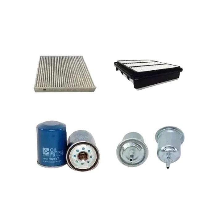 Wesfil Air Pollen Oil Fuel Filter Kit for Mitsubishi Triton GLX MQ MR KK4 2015-2022
