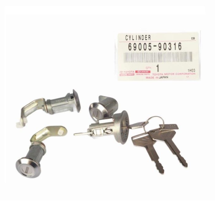 Genuine Toyota LandCruiser 40 45 47 Series FJ BJ HJ Cylinder Lock Set 69005-90316