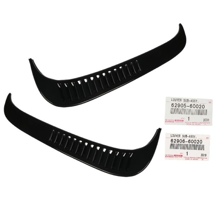 GENUINE Toyota Landcruiser 80 series Rear Slide Vent Window Louvre Right Left